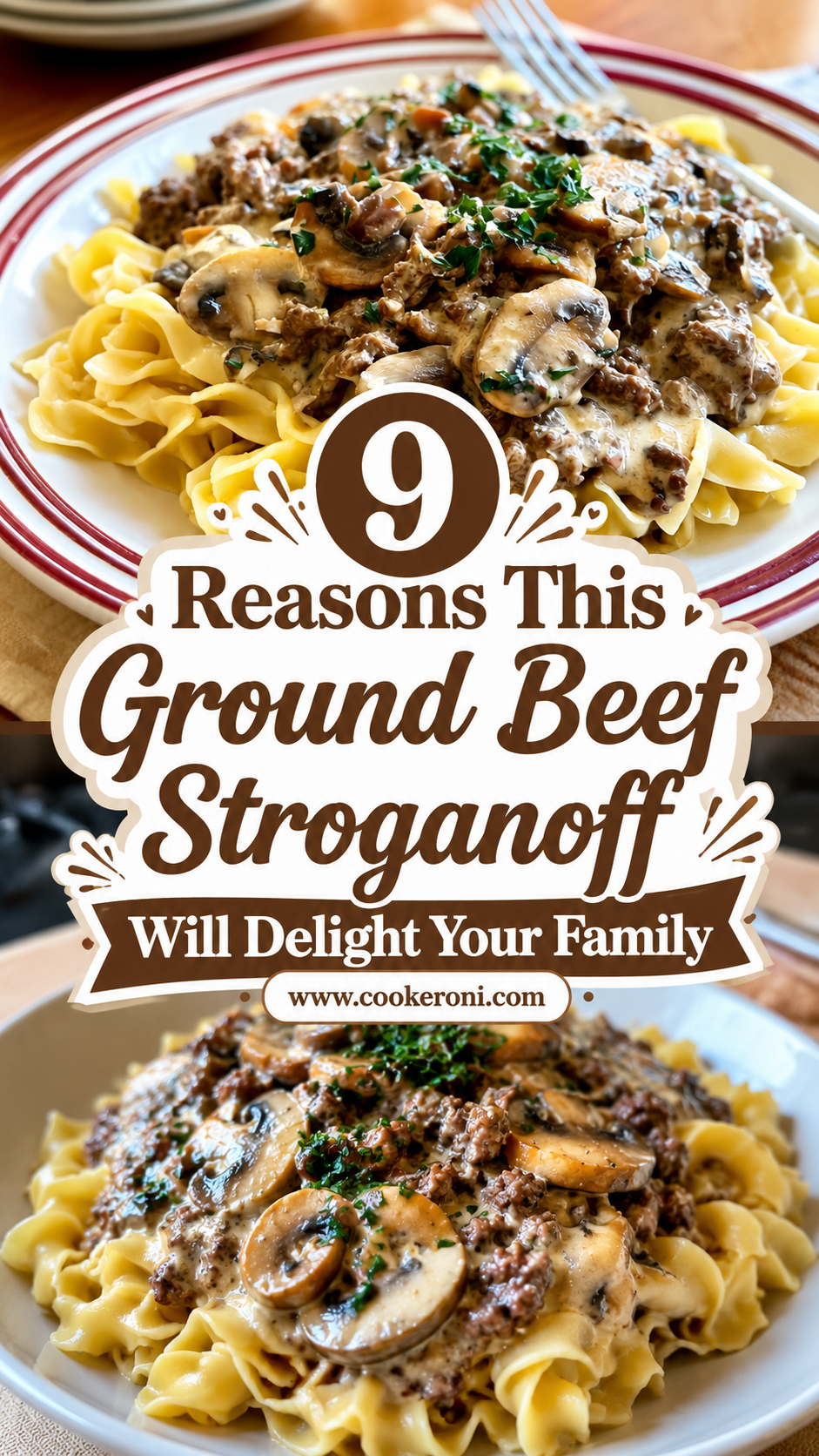 Ground Beef Stroganoff
