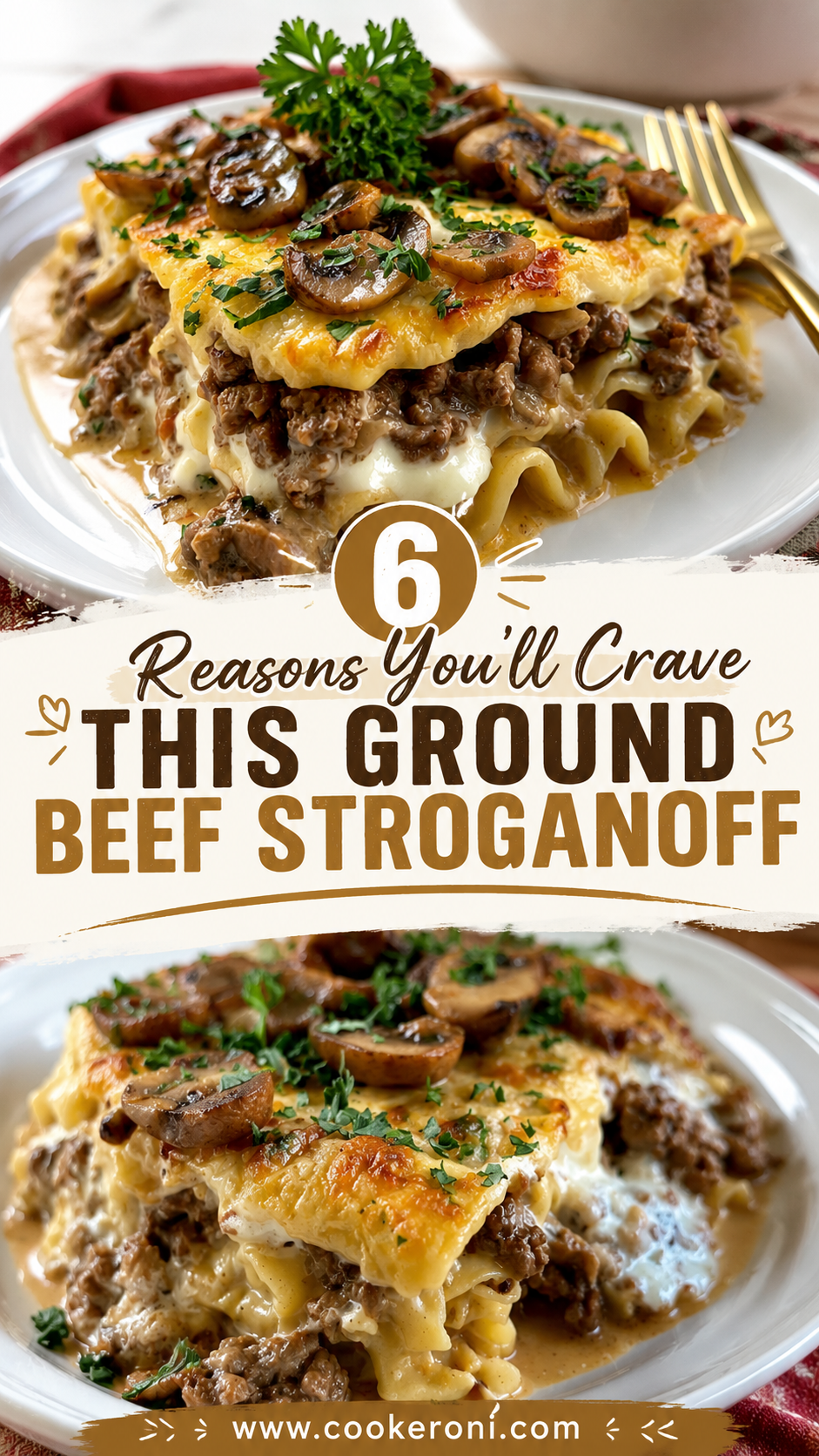 Ground Beef Stroganoff