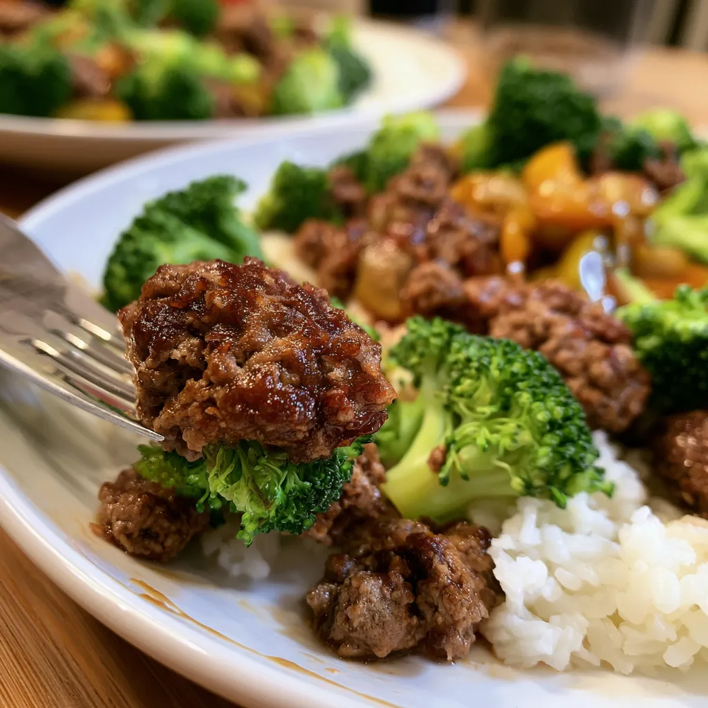 Ground Beef Teriyaki