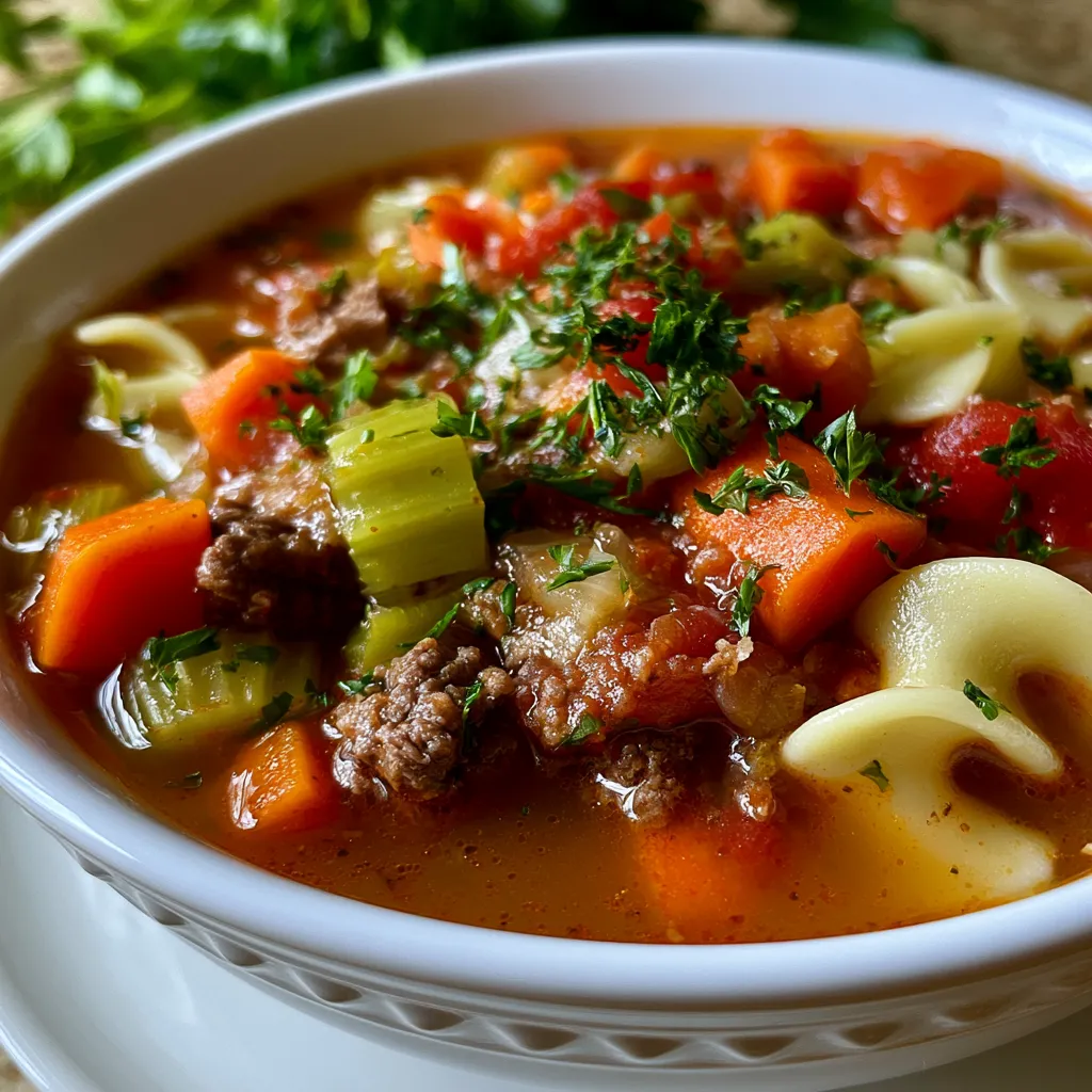 Hamburger Soup
