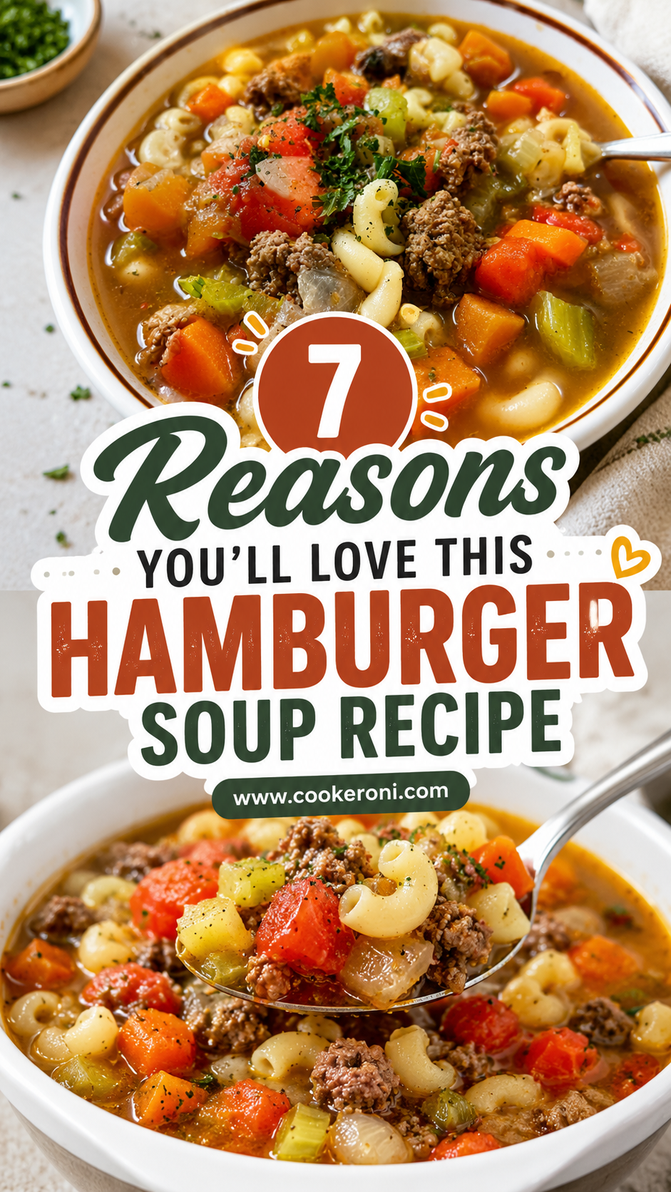 Hamburger Soup with Macaroni