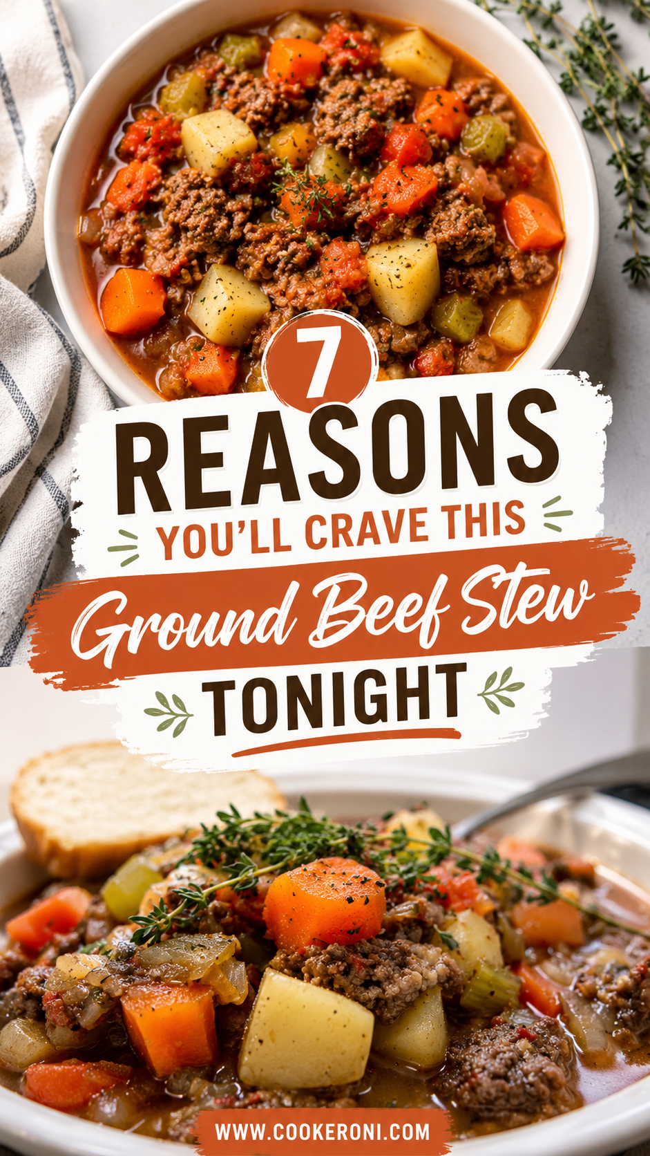 High Protein Ground Beef Stew