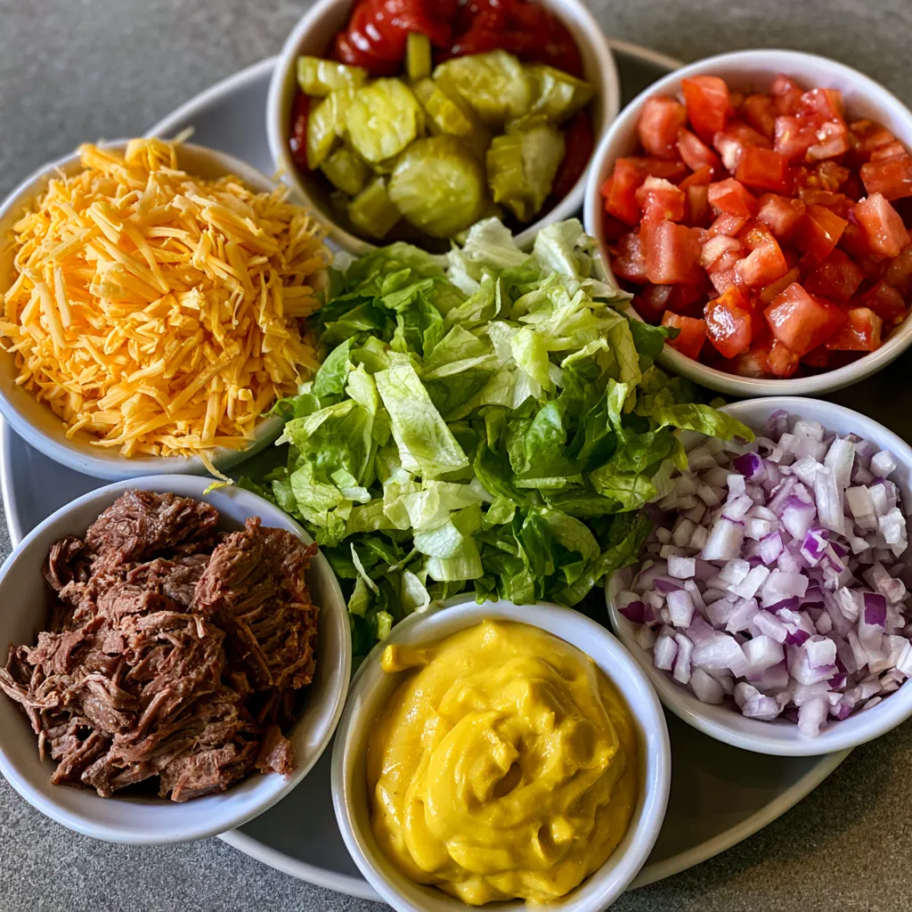 Loaded Burger Bowls