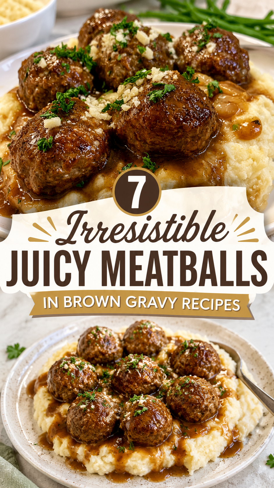 Meatballs in Brown Gravy