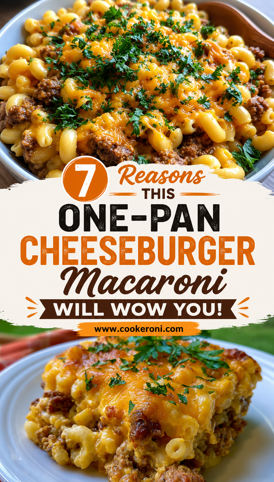 One-Pan Cheeseburger Macaroni