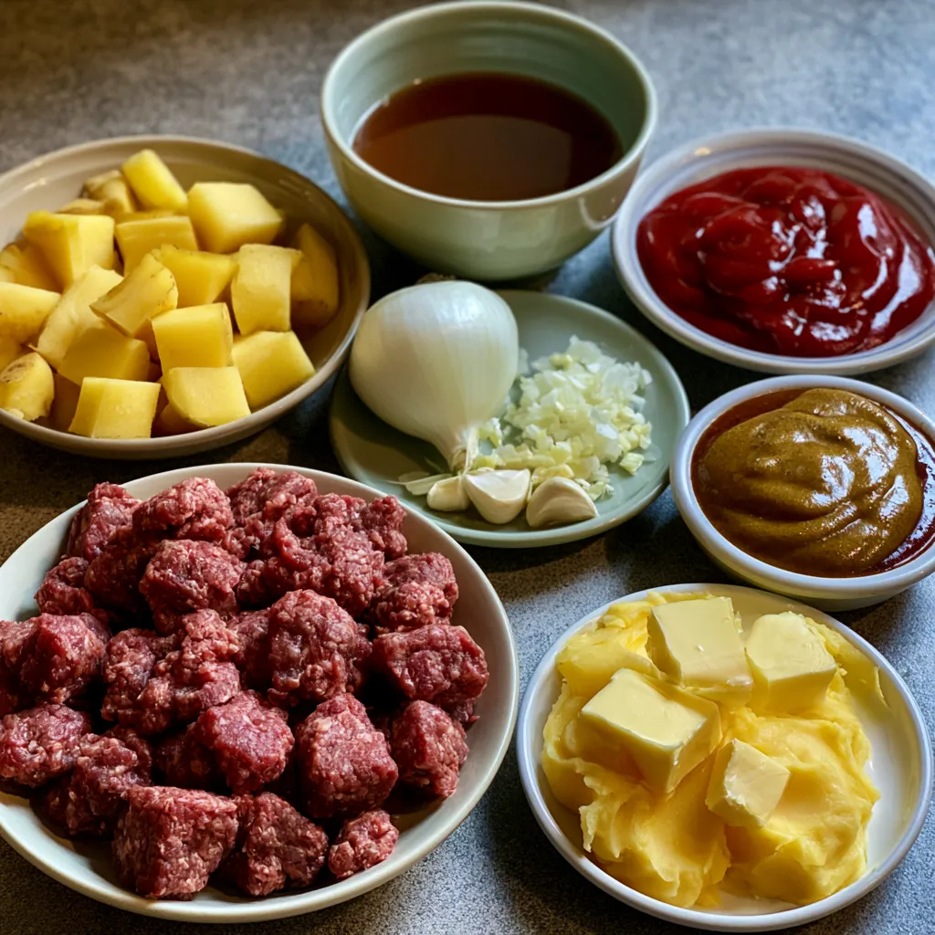 Sloppy Joe Potato Skillet
