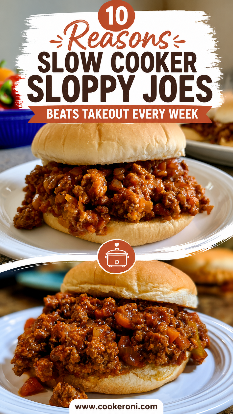 Slow Cooker Sloppy Joes