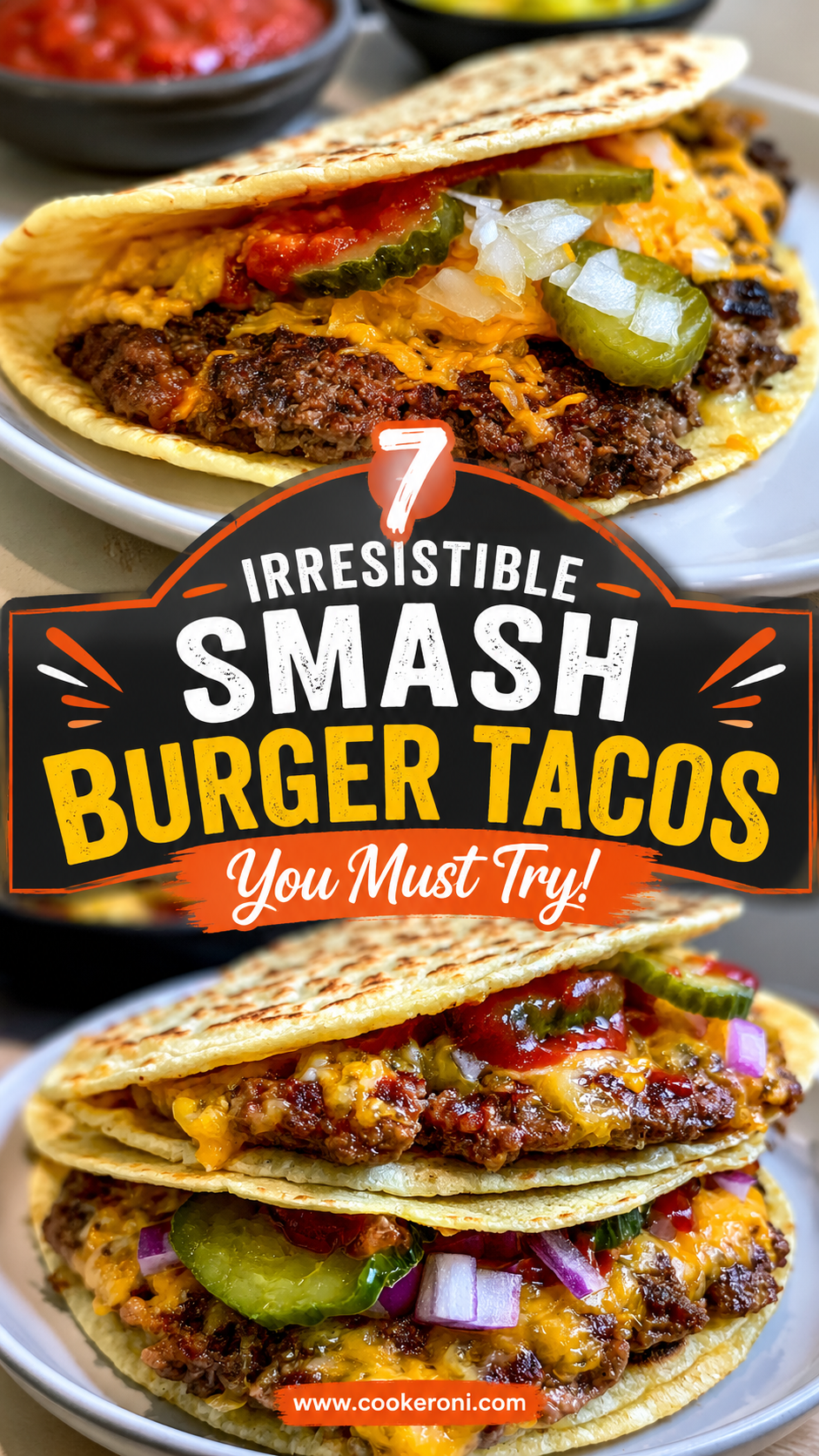 Smash Burger Tacos