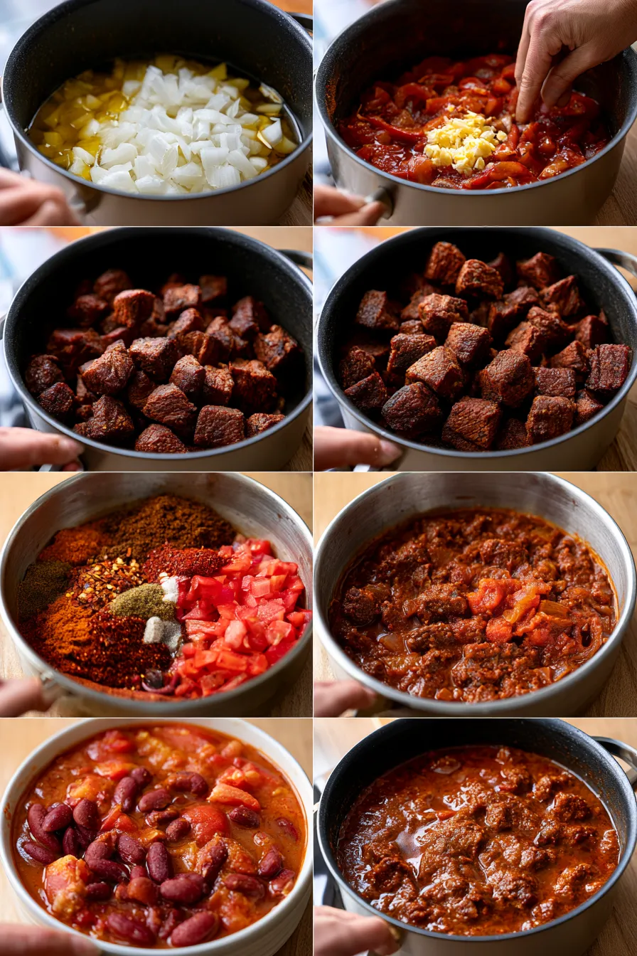 Spicy Smoky Beef Chili