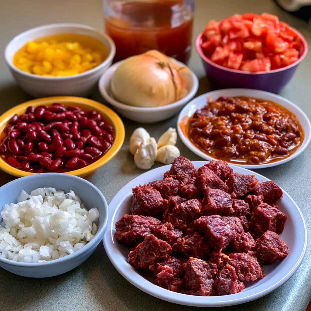 Spicy Smoky Beef Chili