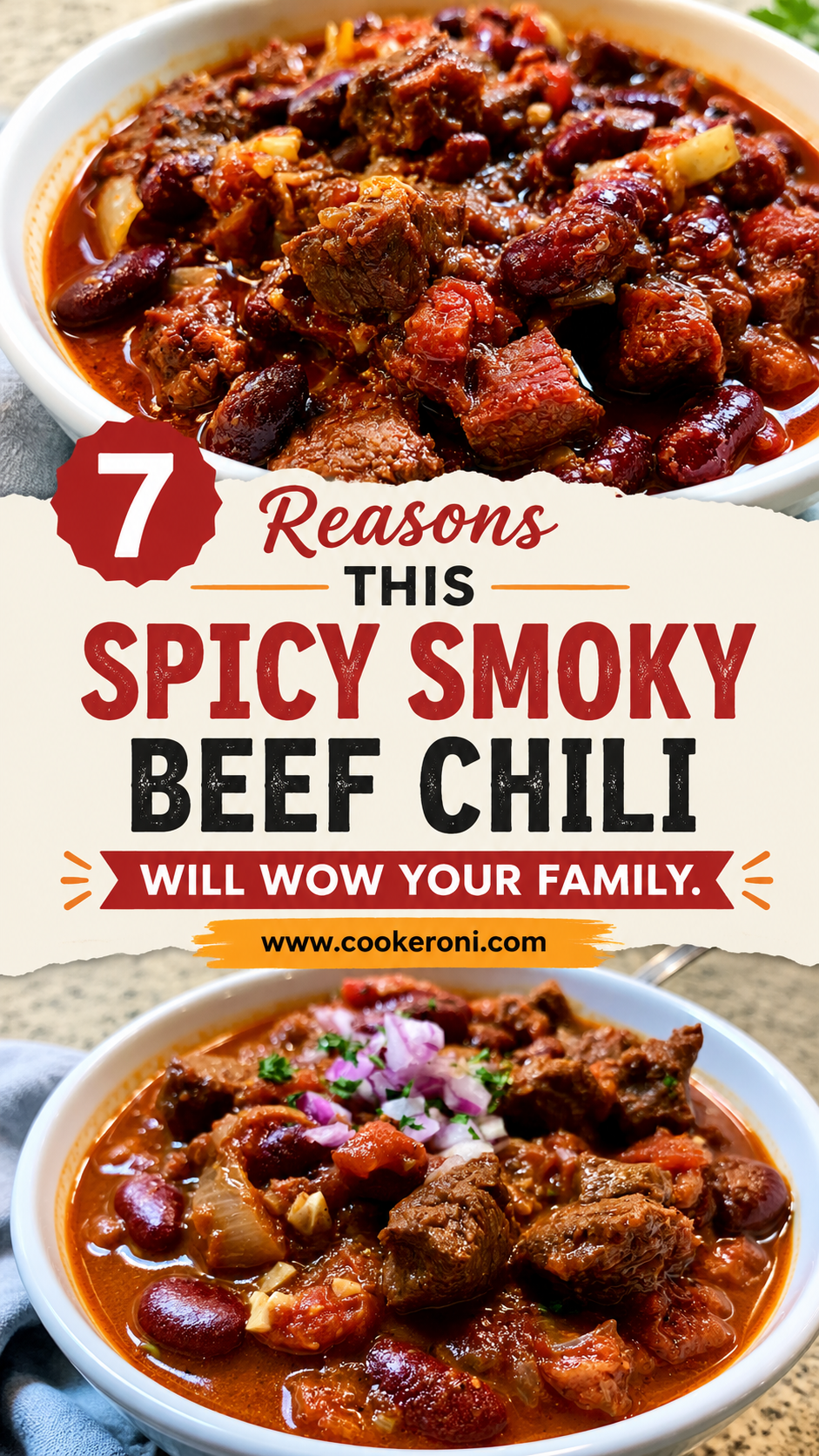 Spicy Smoky Beef Chili