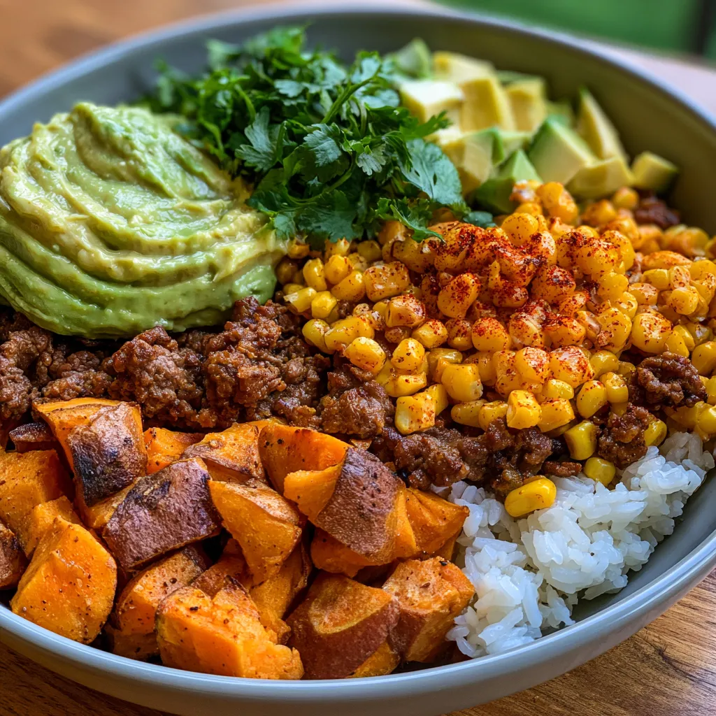 Street Corn Beef Bowl
