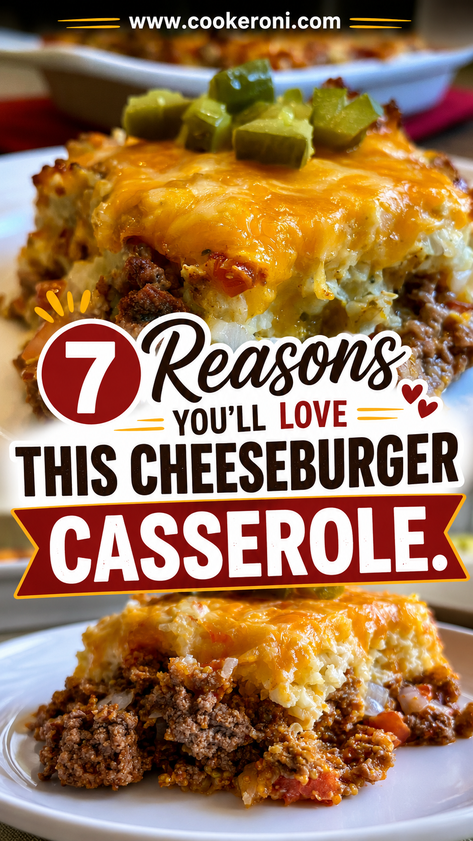 Beef Cheeseburger Casserole
