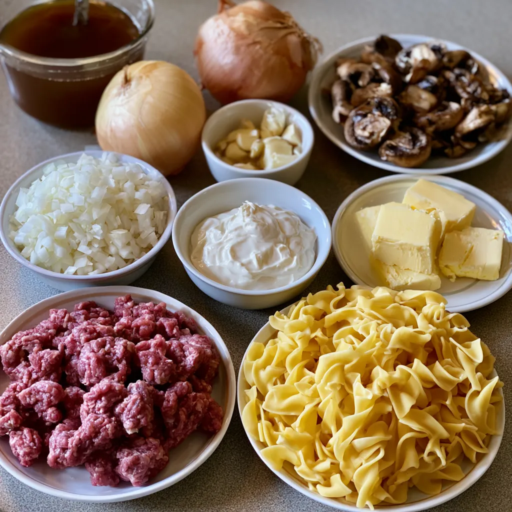 Beef Stroganoff