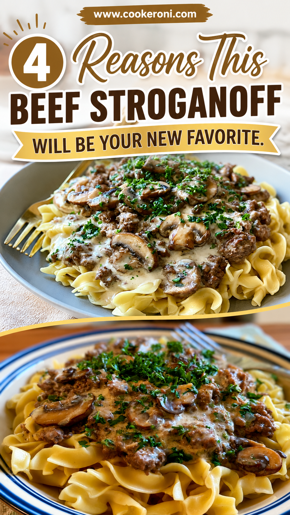 Beef Stroganoff