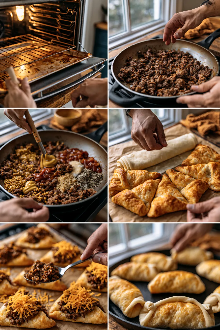 Cheeseburger Pockets