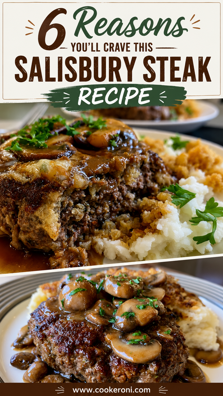Salisbury Steak with Mushroom Gravy