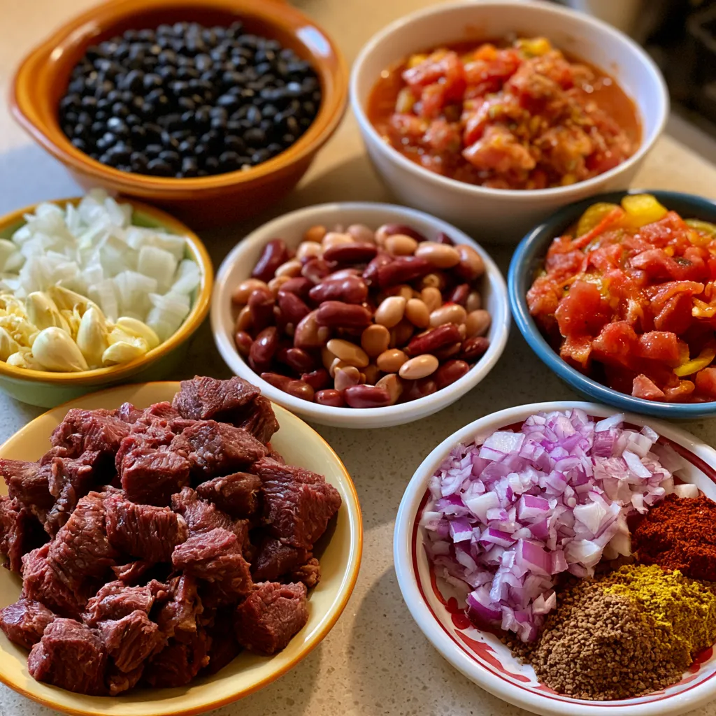 Spicy Crockpot Chili