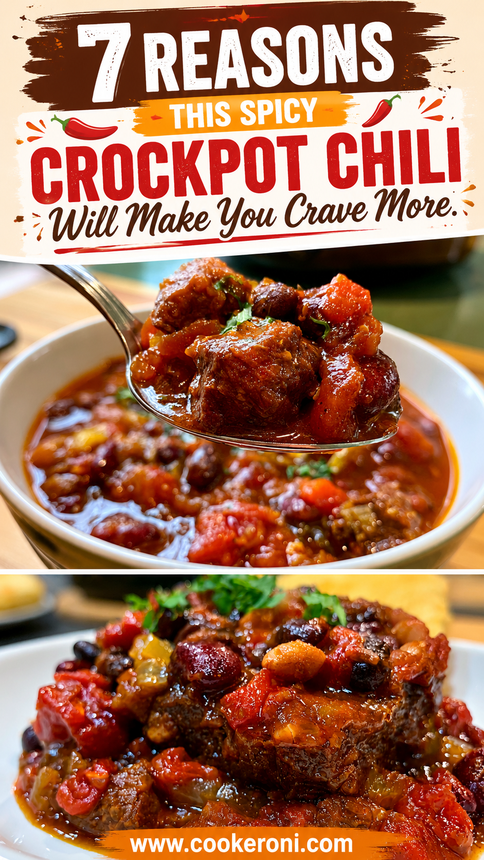 Spicy Crockpot Chili